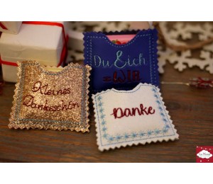 ITH Stickserie - Mini Hüllen mit Sprüchen